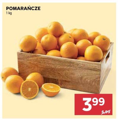 Pomarańcze promocja w Stokrotka