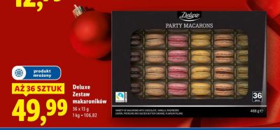 Makaroniki Zestaw makaroników 36x13 g promocja w Lidl