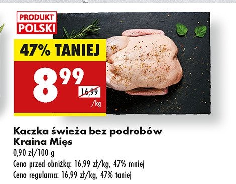 Kaczka świeża Kraina mięs promocja