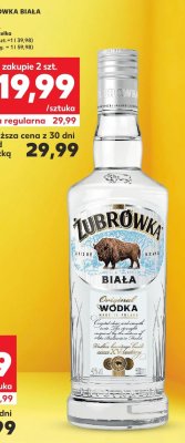 Wódka Biała 0,5l promocja w Kaufland