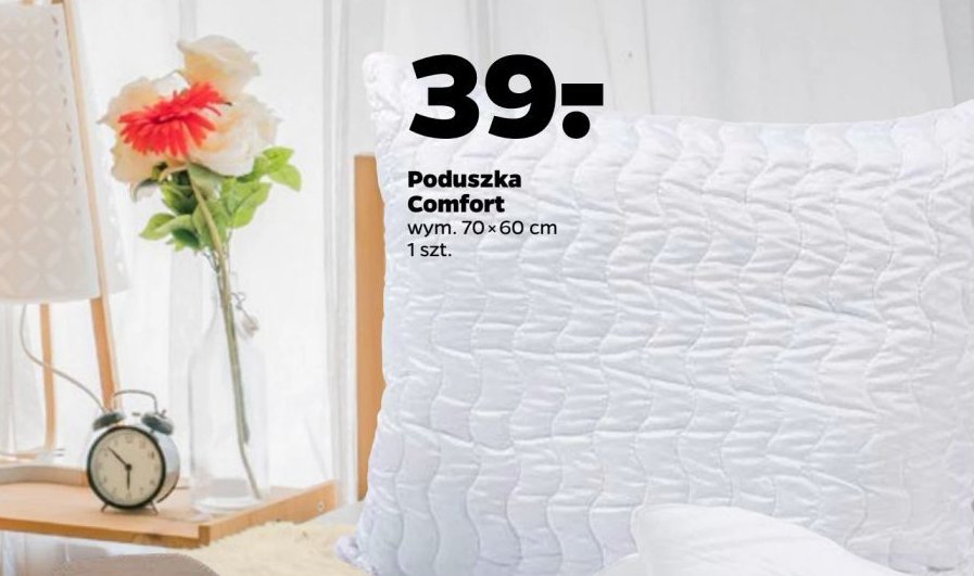 Poduszka comfort 70 x 60 cm promocja w Netto