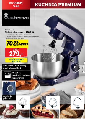 Robot planetarny 1500w Masterpro promocja