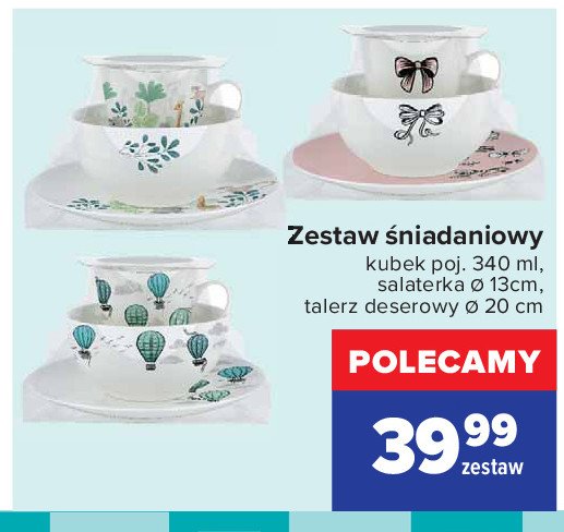 Zestaw śniadaniowy promocja w Biedronka