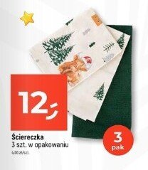 Ściereczka 3 szt. w opakowaniu różne wzory promocja w Dealz