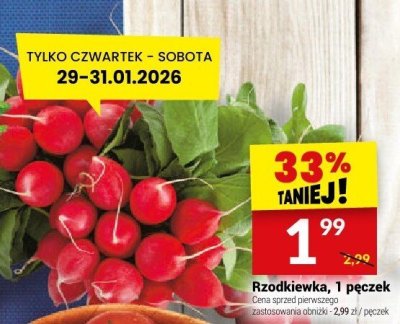 Rzodkiewka, 1 pęczek promocja w Twój Market
