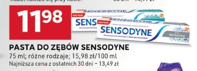 PASTA DO ZĘBÓW SENSODYNE promocja w Stokrotka