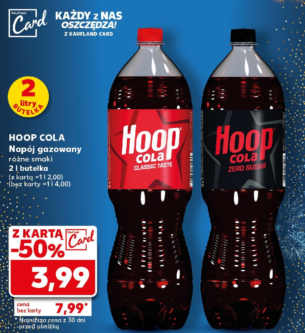 Napój Hoop cola promocja