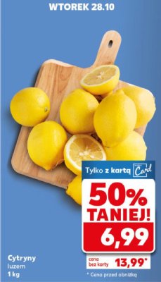 Cytryny promocja w Kaufland