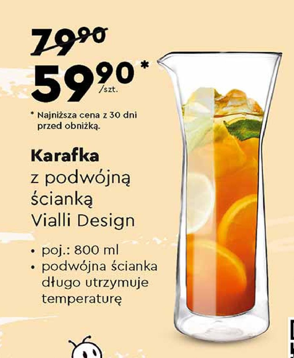 Karafka 800 ml VIALLI DESIGN promocja