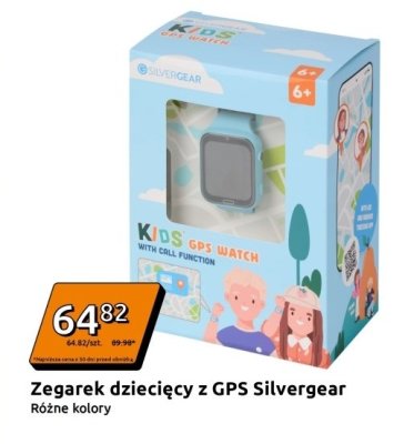 Zegarek dziecięcy z GPS, różne kolory promocja w Action