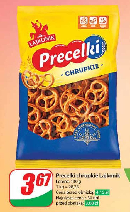 Precelki Lajkonik precelki chrupkie promocja