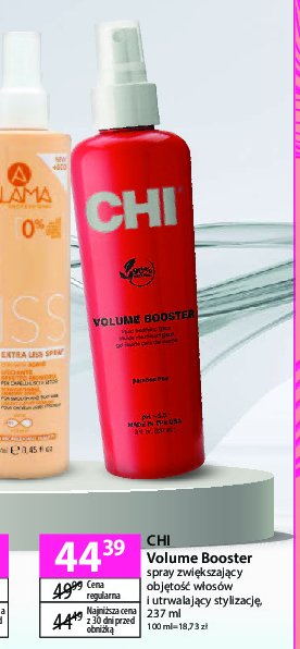 Spray do modelowania fryzury Chi volume booster promocja
