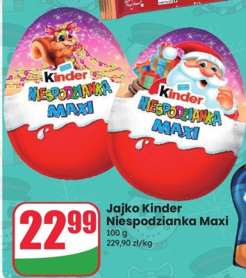 Jajko Niespodzianka Maxi promocja w Dino