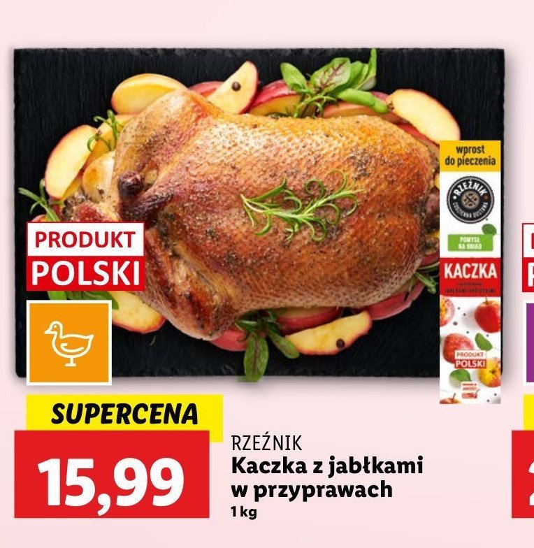 Kaczka z jabłkami grójeckimi Rzeźnik codzienna dostawa promocja