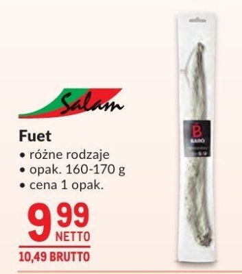 Fuet Olivier co promocja w Makro