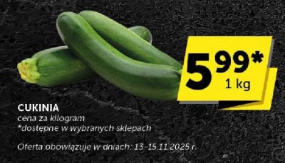 Cukinia promocja w Groszek