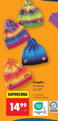 Czapka zimowa WOŚP, różne kolory promocja w Biedronka