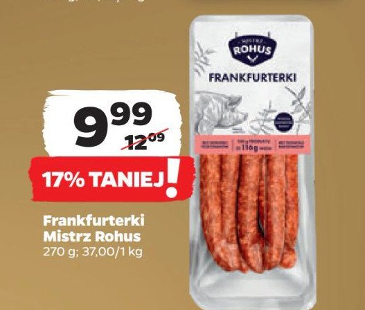 Frankfurterki Mistrz rohus promocja w Netto