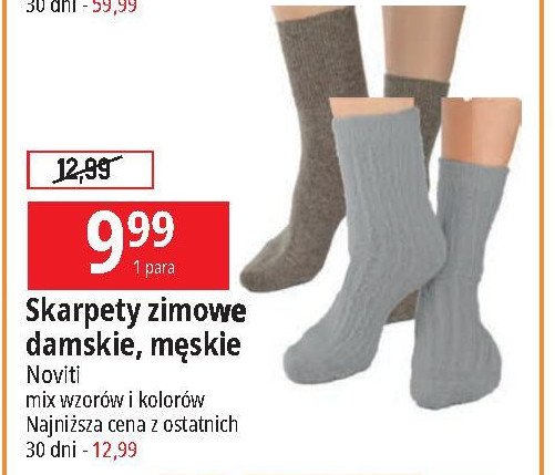 Skarpety zimowe damskie promocja