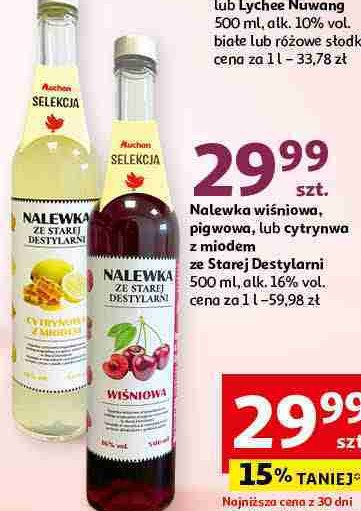 Nalewka pigwowa Auchan promocja