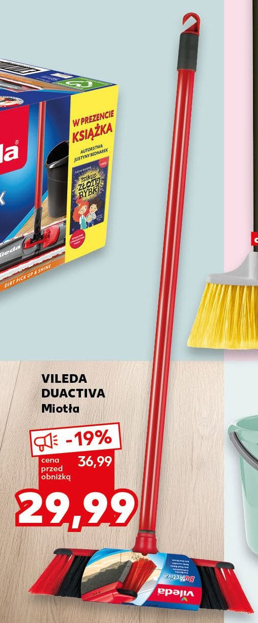 Miotła duactiva Vileda promocja