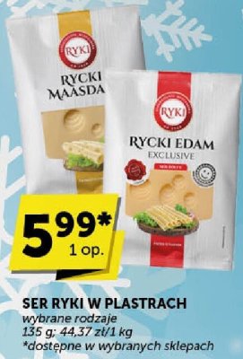 Ser Ryki w plastrach promocja w Euro Sklep