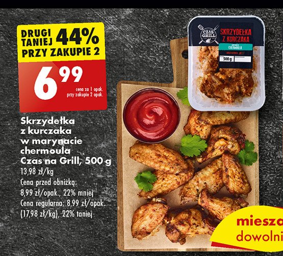 Skrzydełka z kurczaka w marynacie chermoula Czas na grill promocja