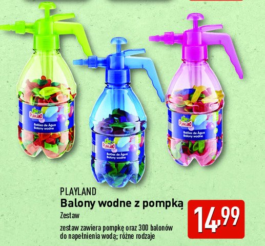 Balony wodne Playland promocja w Aldi