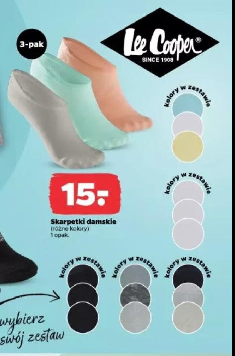 Skarpetki damskie Lee cooper promocja