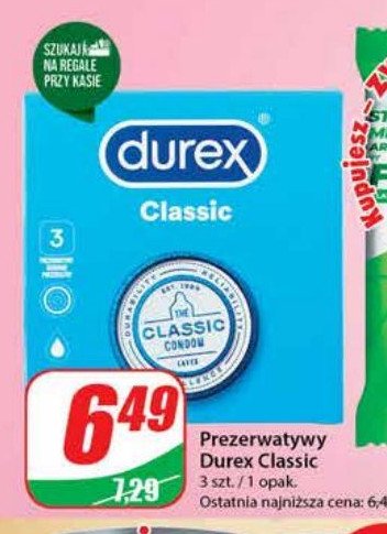 Prezerwatywy Durex classic promocja