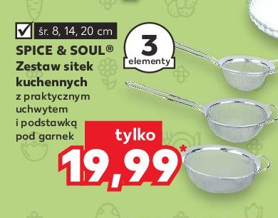 Zestaw sitek Spice&soul promocja