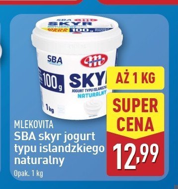 Jogurt naturalny Mlekovita sba skyr promocja