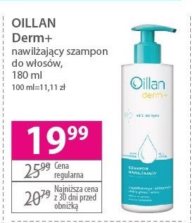 Szampon nawil偶aj膮cy Oillan derm+ promocja