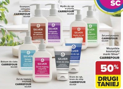 Kosmetyki marki CARREFOUR SILVER promocja w Carrefour Market
