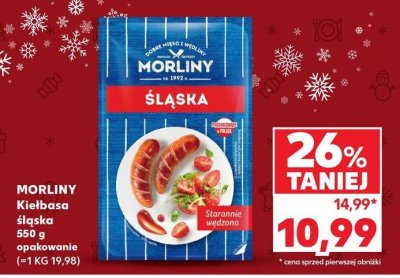 Kiełbasa śląska Morliny promocja