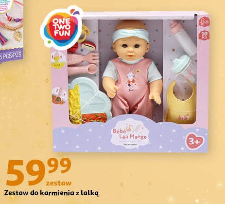 Bobas z akcesoriami do karmienia One two fun promocja