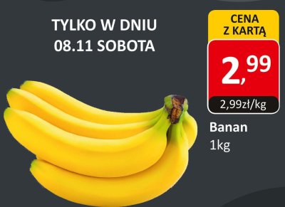 Banan 1kg promocja w Market Point