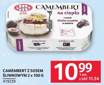 Camembert z sosem śliwkowym 2x100g promocja w Selgros