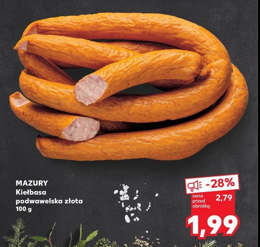 Kiełbasa podwawelska złota Mazury ełk promocja