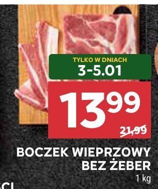 Boczek promocja w Stokrotka