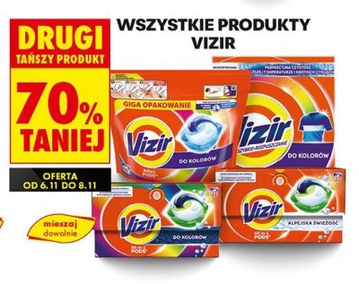 Wszystkie produkty Vizir promocja w Biedronka