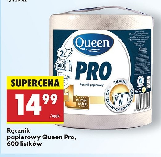 Ręcznik papierowy pro Queen promocja