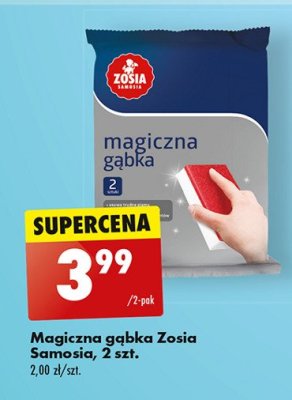 Magiczna gąbka Zosia samosia promocja