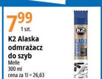 Odmrażacz do szyb K2 alaska promocja