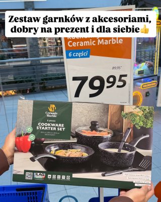 Zestaw garnków 6 części promocja w Action