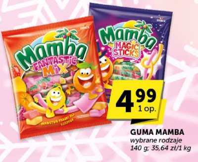 Guma Mamba promocja w ABC