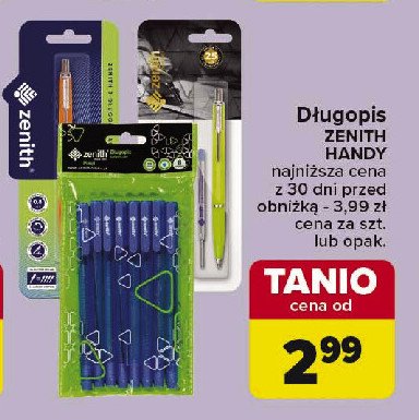 Długopis niebieski Zenith promocja