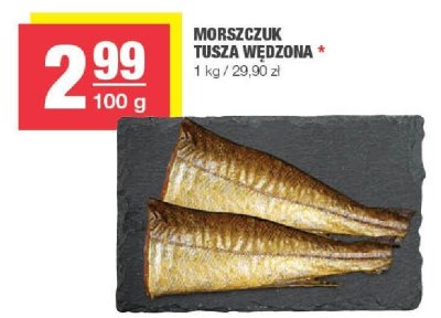 Morszczuk Tusza Wędzona promocja w SPAR