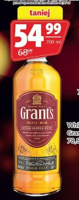Whisky Grant's Triple Wood 700 ml promocja w Prim Market