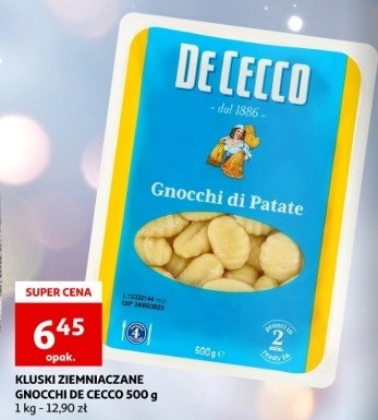 Gnocchi De cecco promocja